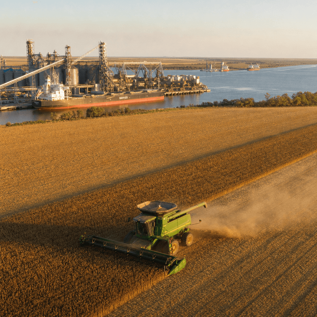 Agro: la exportación de granos cierra el trimestre con cifras récord